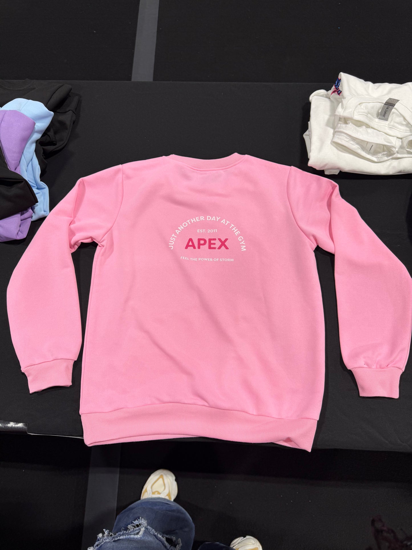 The Sparkle Apex "Just Another Day" Crewneck