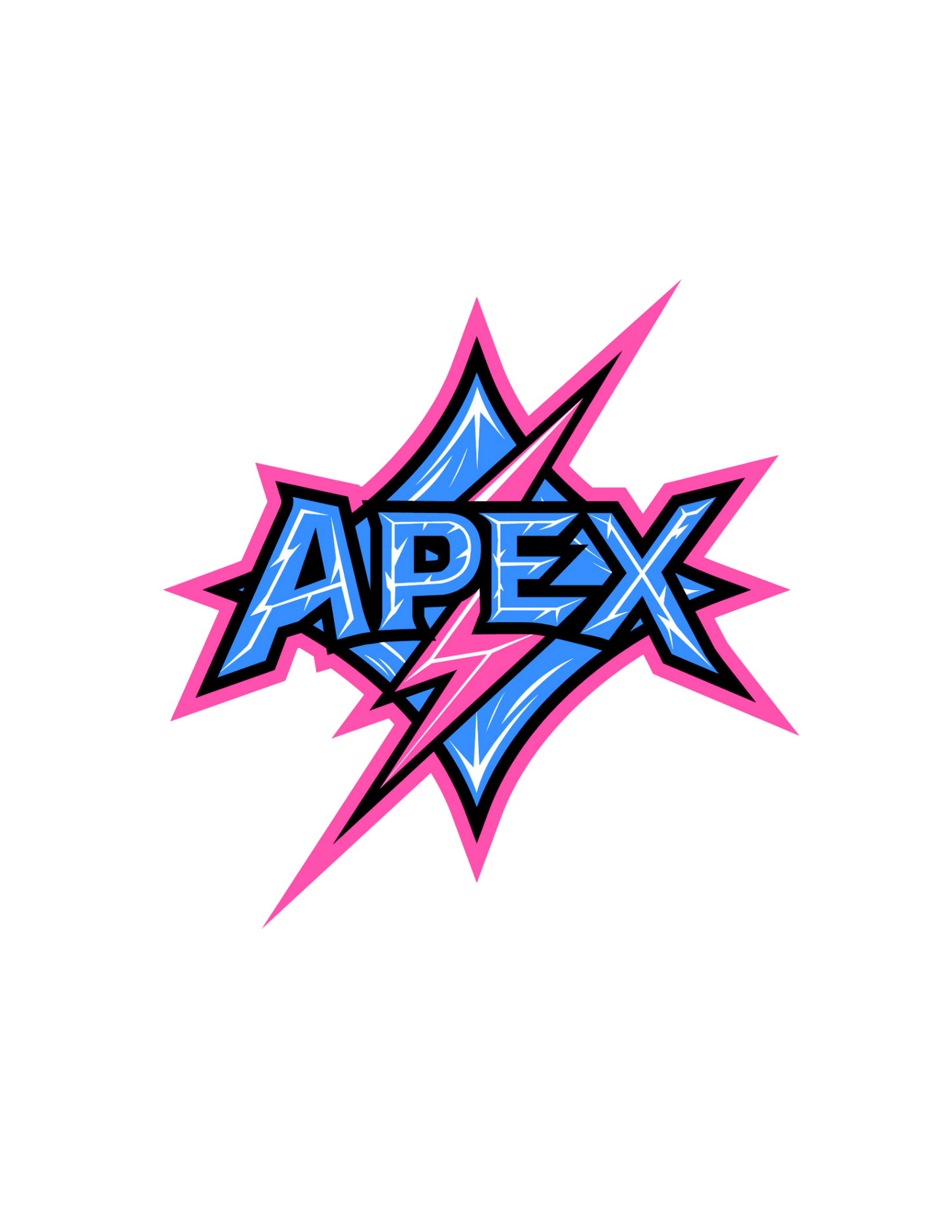 Apex Cheer Logo Iron on Patch