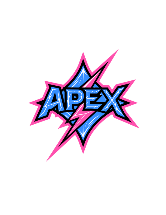 Apex Cheer Logo Iron on Patch