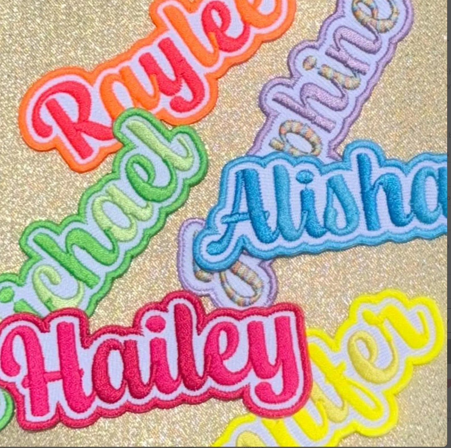 Custom Team Name Patch